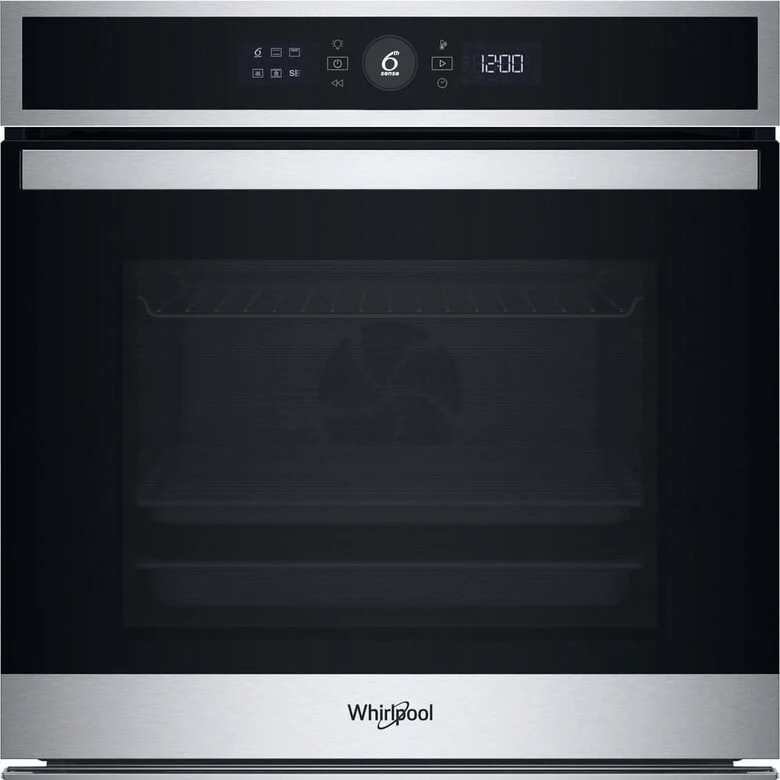 Whirlpool WOI4IS8HM0XA Forno a incasso multifunzione Inox 17 funzioni Pizza310° Cook4 Steam+ classe A+ 73Lt, Idrolisi