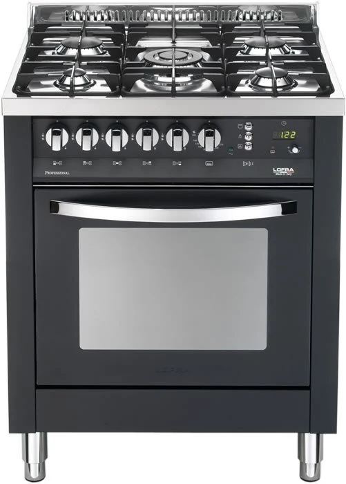 Lofra PNM76GVT/C Cucina Gas Nero