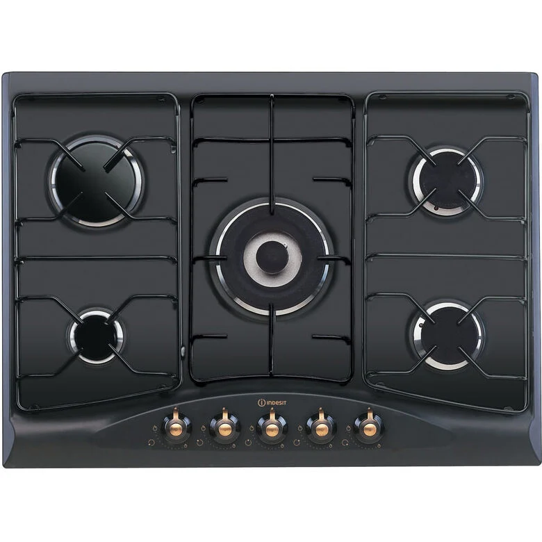 Indesit BB 752 /I (AN) Antracite Da incasso 68 cm Gas 5 Fornello(i)