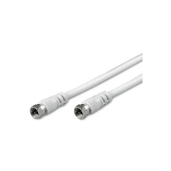 nuovaVideosuono 19/03 cavo coassiale 10 m Tipo F Bianco