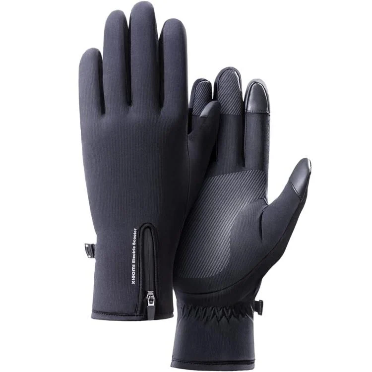 Xiaomi Electric Scooter Riding Gloves Guanti Moto Touchscreen Smartphone Nero XL