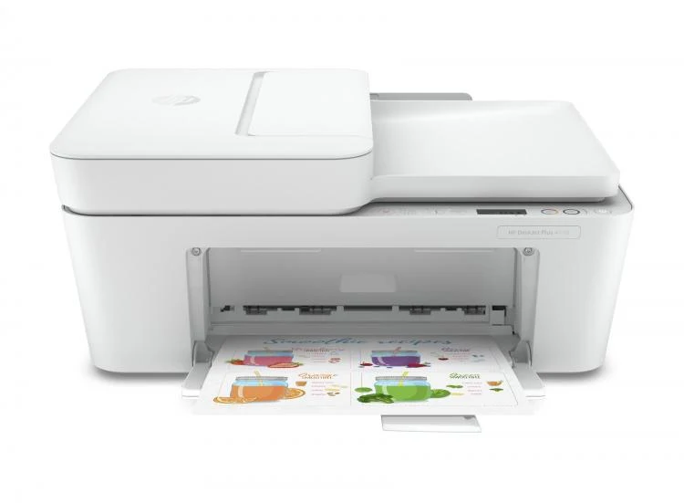 Hp Stampante Multifuzione 4 In 1 Deskjet A Colori Plus 4110 Bluetooth Wi-Fi Usb