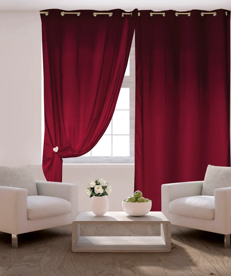 TENDA VELVET MAGENTA KLAMORE 140X280CM
