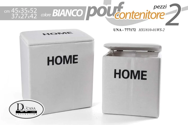UNA/S/2PZ HOME BCO H52/42 HX1810-01WS/2