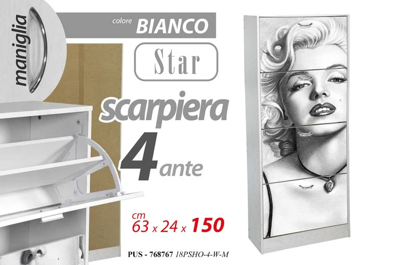 PUR/SCARP 4 MARYLIN 63*24*150 18PSHO-W-M