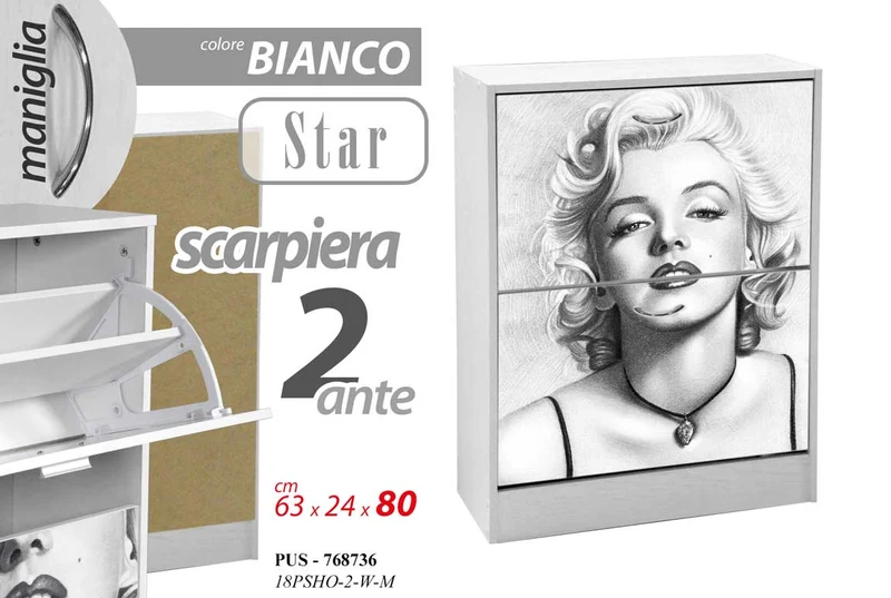 PUR/SCARP 2 MARYLIN 63*24*80 18PSHO-W-M6