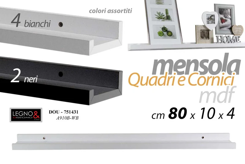 DOU MENSOLA ASS 80*10*3 8CM A910B WB
