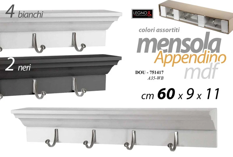 DOU MENSOLA ASS 60 5*9*10 8CM A35 WB