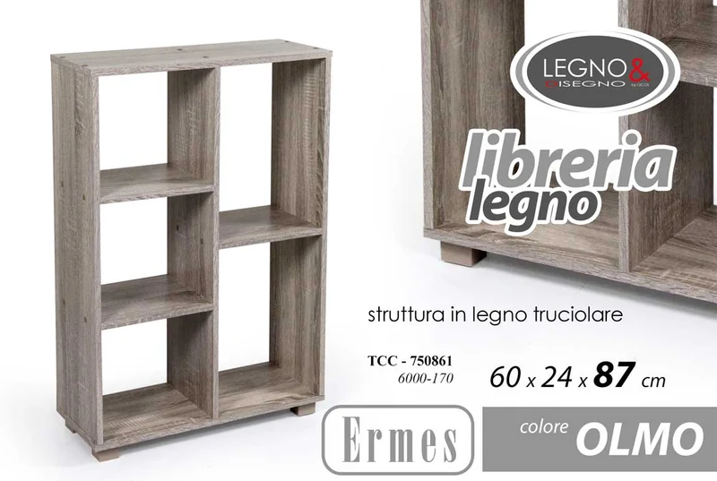 TCC/SCAFFALE 60*24*86,5CM 6000-170