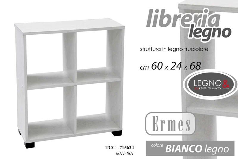 MOBIL BCO SCAFFALE 60X24X68