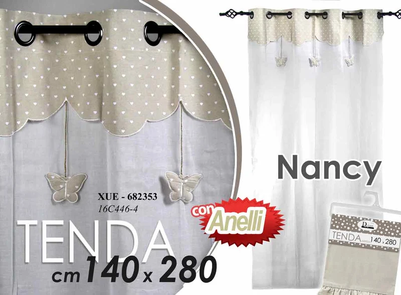 TSC TENDA 140X280CM NANCY 16C446-4