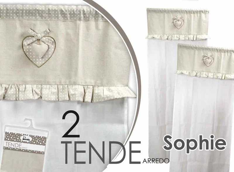 2 TENDE 60X150CM SOPHIE 16C340-N-2