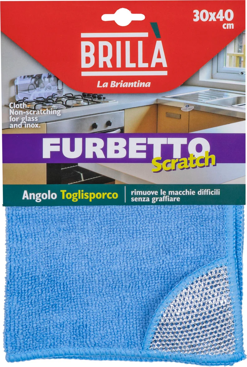 PANNO MICROFIBRA FURBETTO SCRATCH 30X40