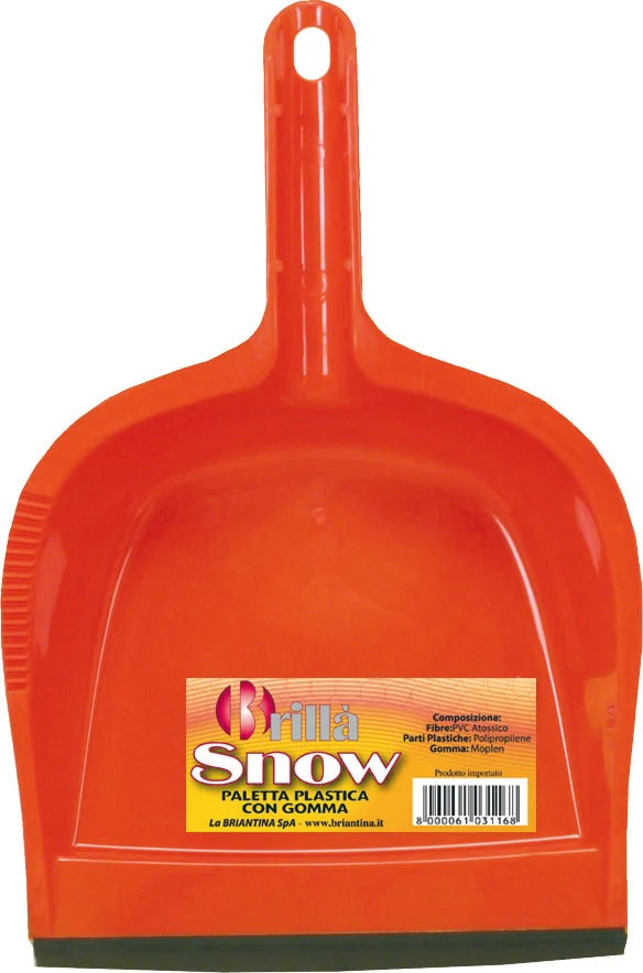 PALETTA PLASTICA C GOMMA SNOW 3 COLORI