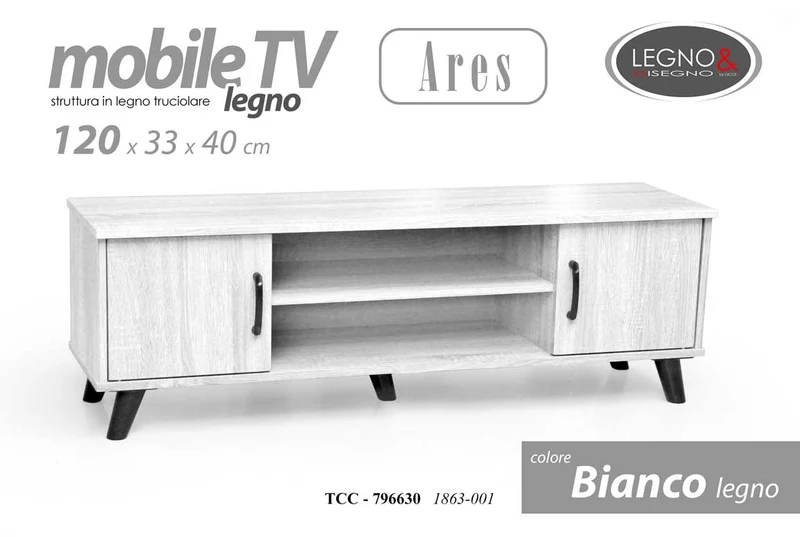 TCC/P.TV ARES 120*33,5*40CM 1863/001