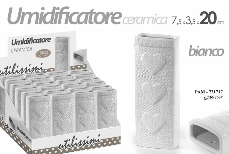 PAM/UMID. H.20 3 CUORI BIANCO QS9945W CT72