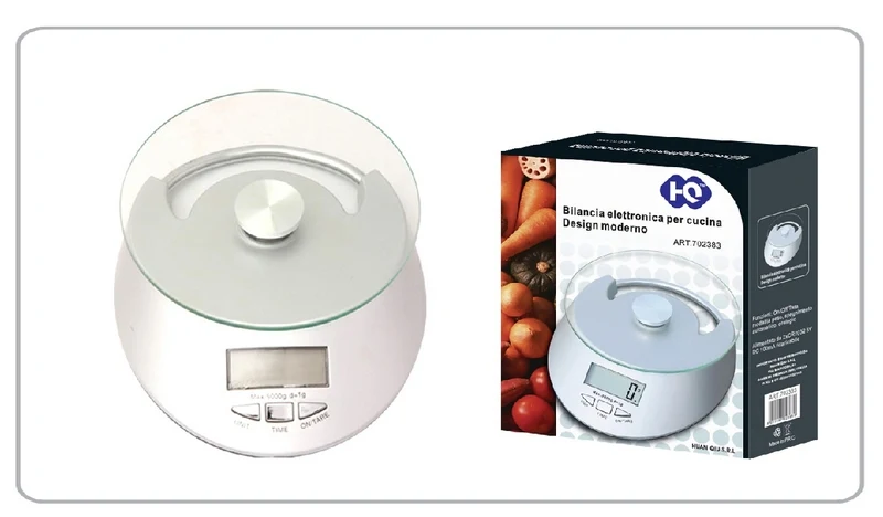 BILANCIA DA CUCINA 5KG QUAD.