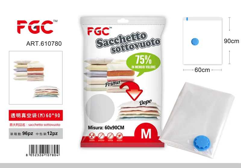 SACCHETTO SOTTOVUOTO 60*90 CM