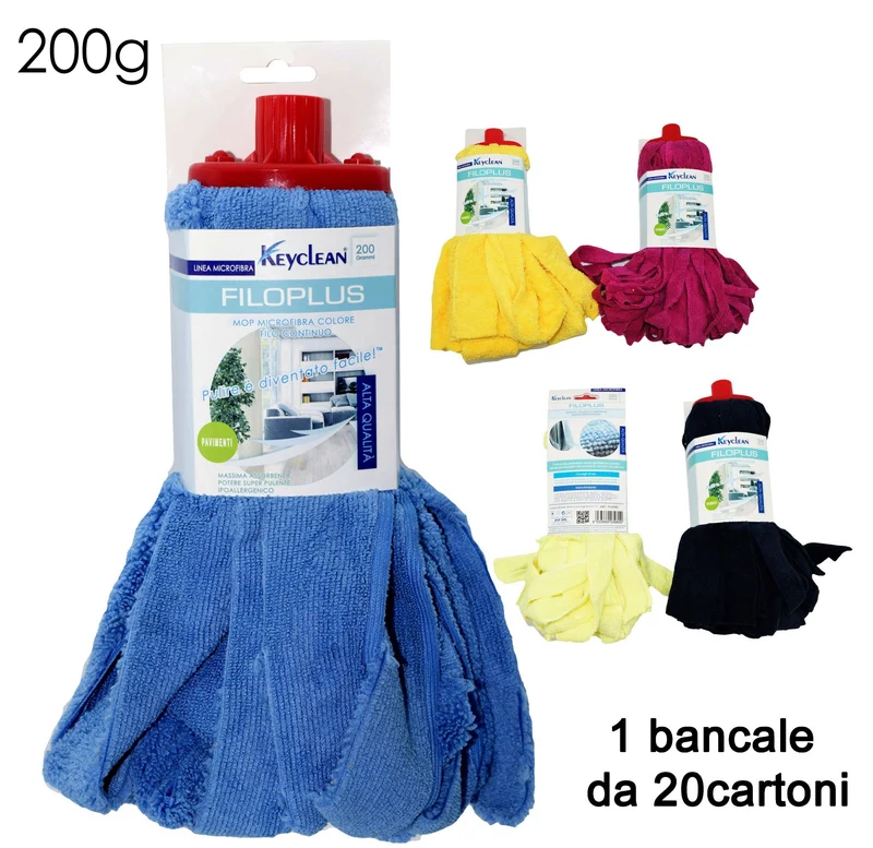 MOP MICROFIBRA COLORE ASS, 200G