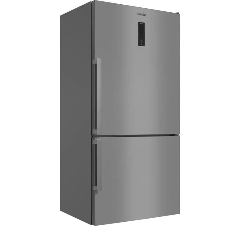 Whirlpool W84BE 72 X 2 frigorifero con congelatore Libera installazione 558 L E Acciaio inossidabile