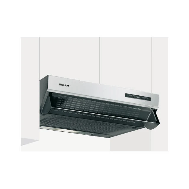 Glem Gas GHL80IX cappa aspirante Semintegrato (semincassato) Acciaio inossidabile 207 m³/h