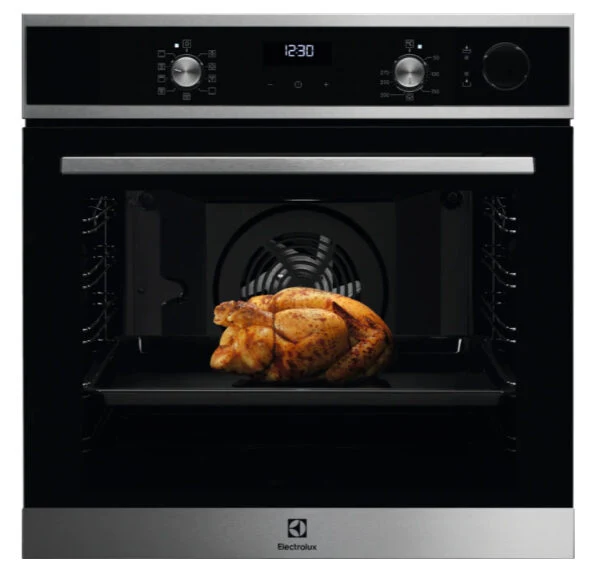 Electrolux EOC5H40X Forno a Incasso 72 L A Nero, Acciaio inossidabile