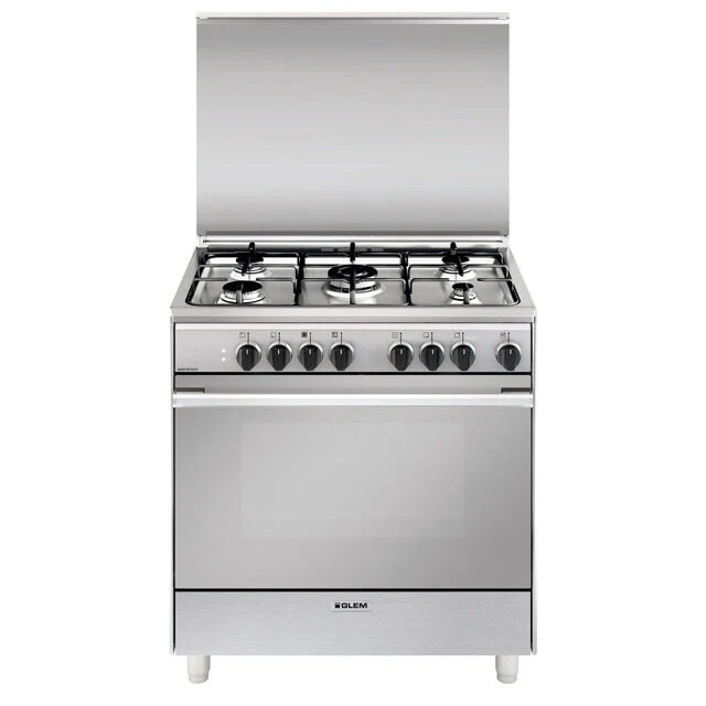 Glem Gas U865MI6 cucina Piano cottura Acciaio inossidabile A
