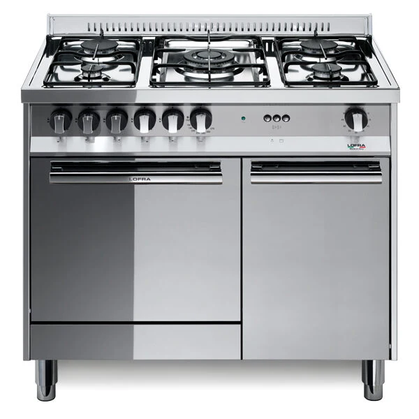 Lofra M95E/C Cucina Maxima freestanding Gas Acciaio inossidabile A