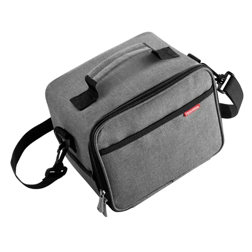 Borsa Termica-Isolante Con 3 Contenitori, Antracite Freshbox