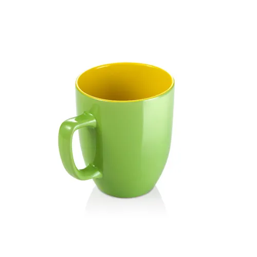Tazza Mug Verde "Crema Shine"