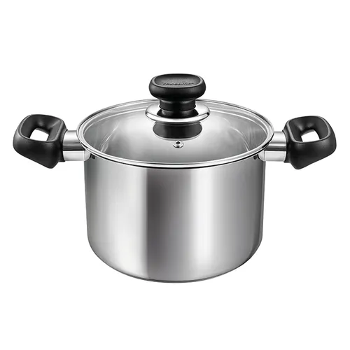 Pentola Con Coperchio Ø 18 Cm, 3 Lt "Brava"