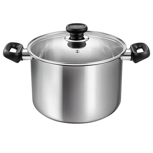 Pentola Con Coperchio Ø 24 Cm, 7 Lt "Brava"