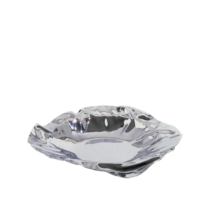 Alessi Port Cestino in Acciaio Inossidabile 18/10 Lucido cm 37