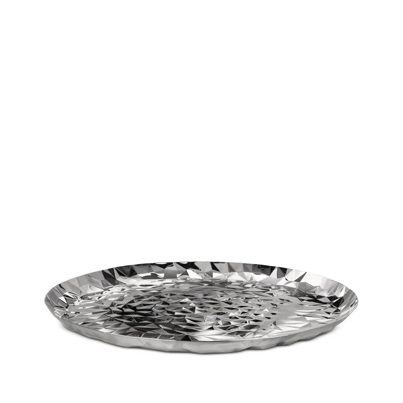 Alessi Joy n. 3 Vassoio Rotondo Argento