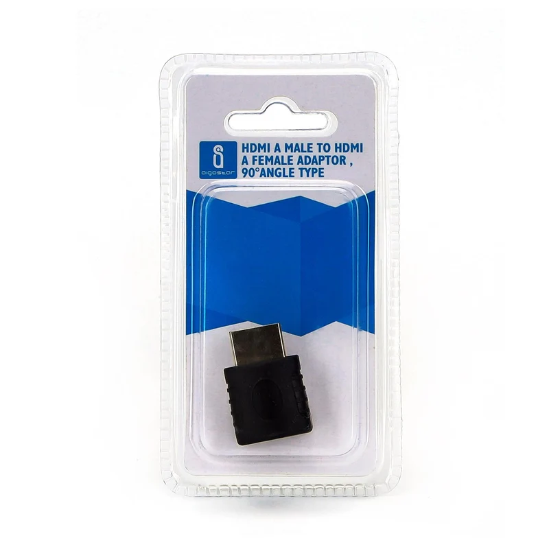 HDMI A MALE TO HDMI A FEMALE ADAPTOR ,90°ANGLE TYPE
