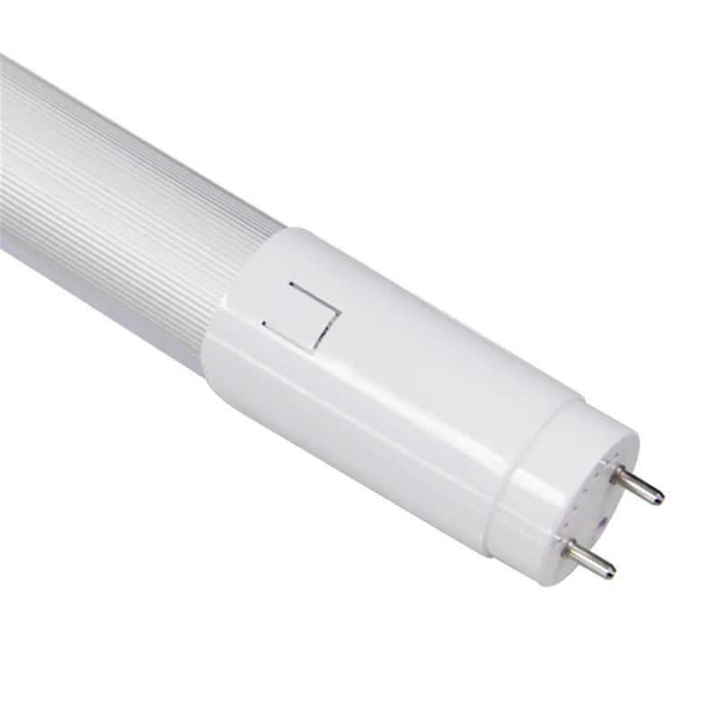LED T8 10W 0.6M 4000K Half-aluminum plastic