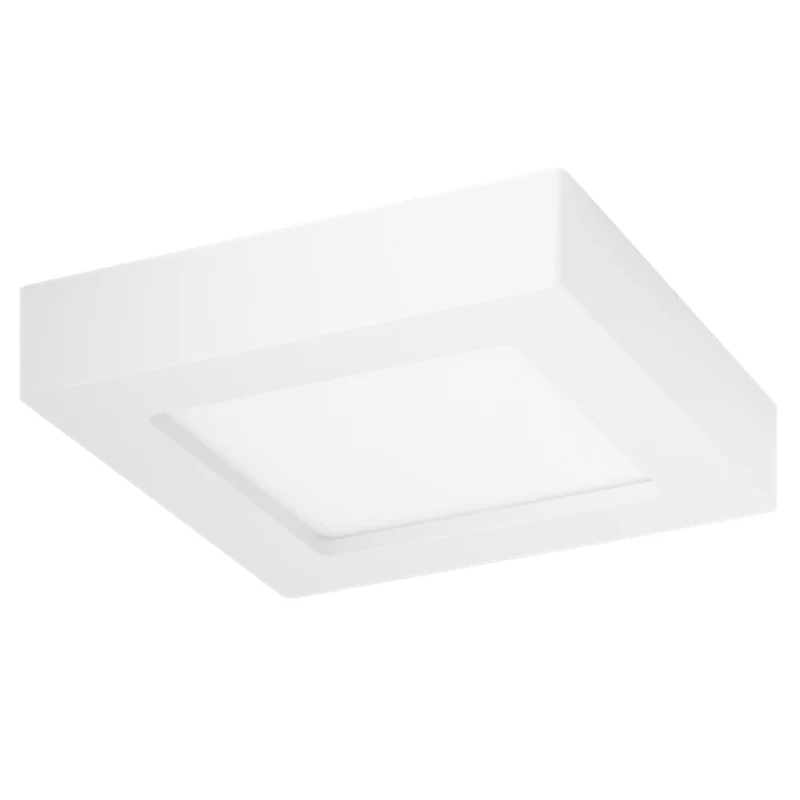 LED E6 SLIM SQUARE CEILING LIGHT 12W 4000K /SURFACE MOUNTED