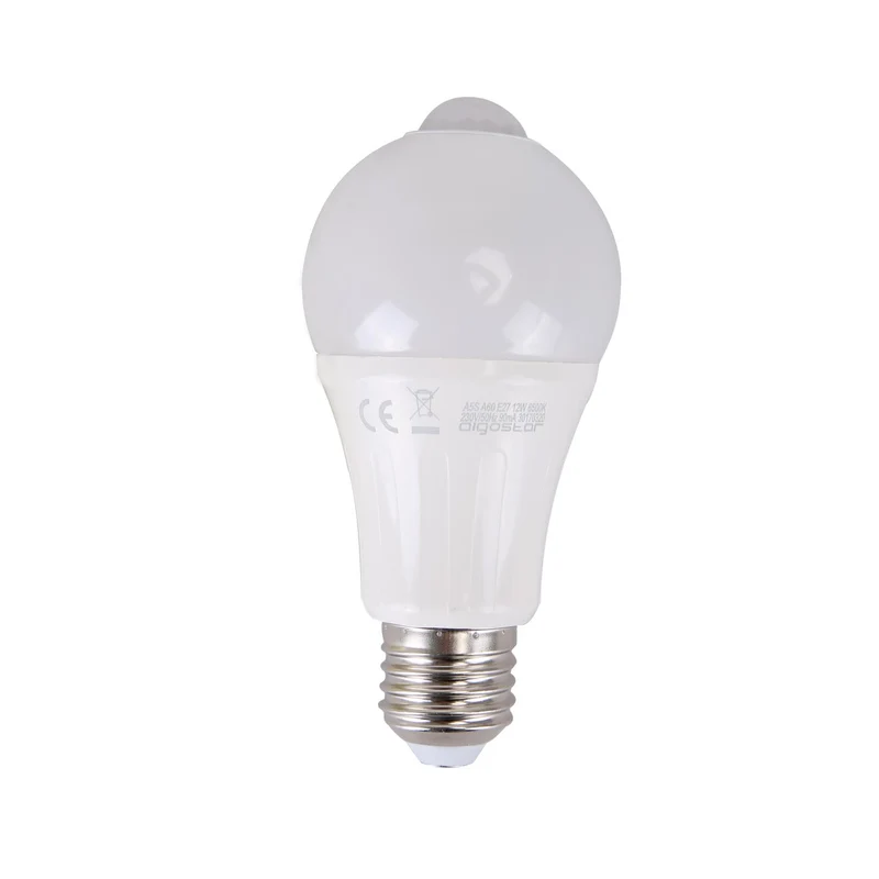 LED A5S A60 BIG ANGLE E27 12W 3000K SENSOR