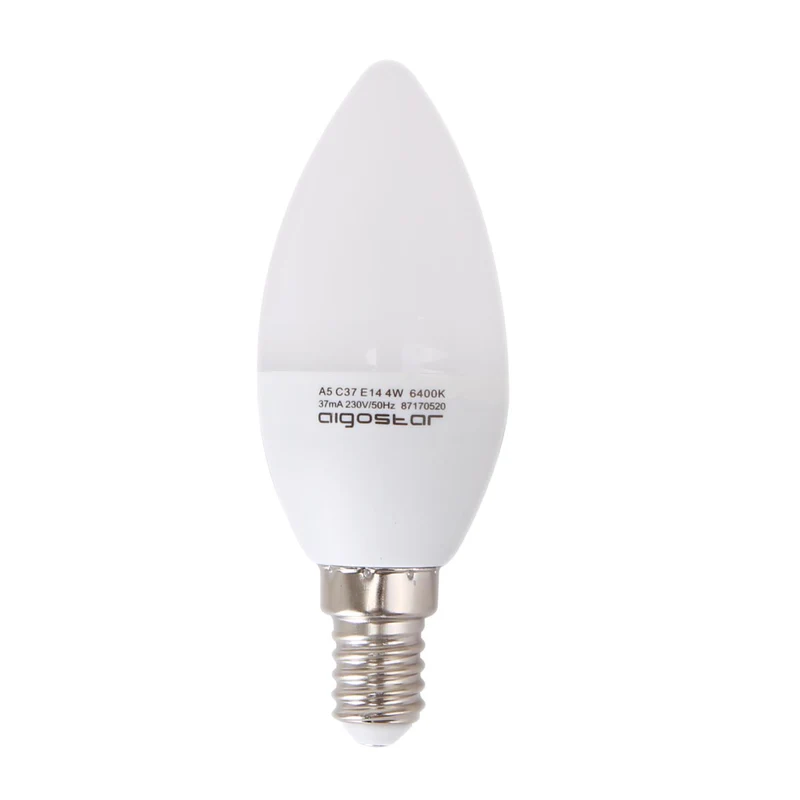 LED A5 C37(3W,E14,4000K)