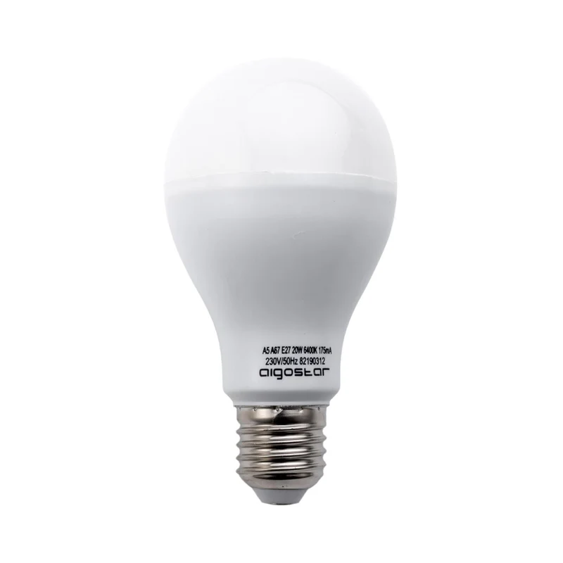 LED A5 A67 E27 20W 6400K(20W,E27,6400k)