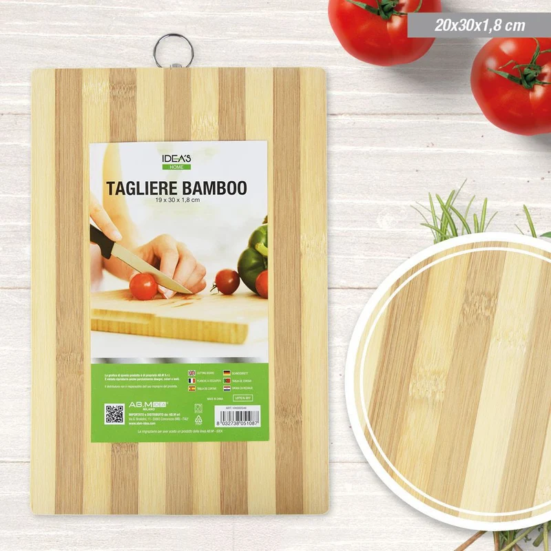 TAGLIERE IN BAMBOO 19*30*1.8 CM