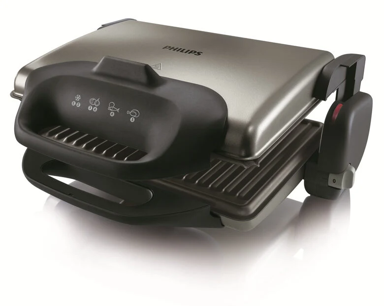 Philips Health Grill da 2000 W con piastra scanalata