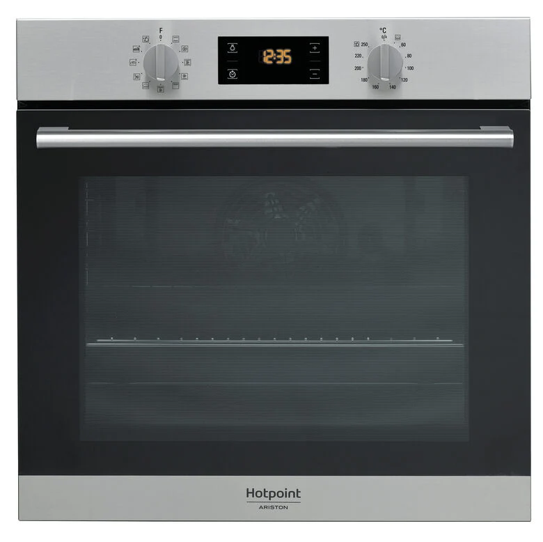 Hotpoint FA2 844 H IX HA Forno a Incasso 71 L A+ Nero, Acciaio satinato