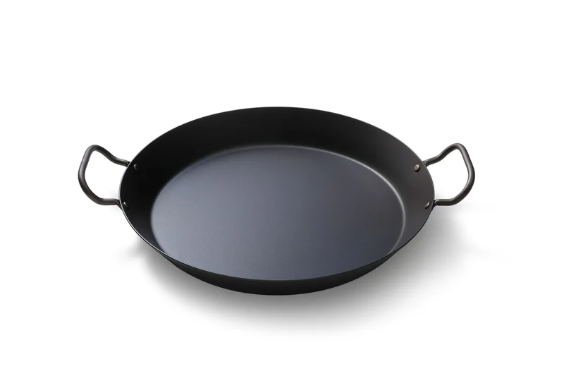 Skottsberg Padella per Paella in Acciaio al Carbonio ø 38 cm | La Tecnologia che Trasforma la Cucina | Senza PFOA e PTFE