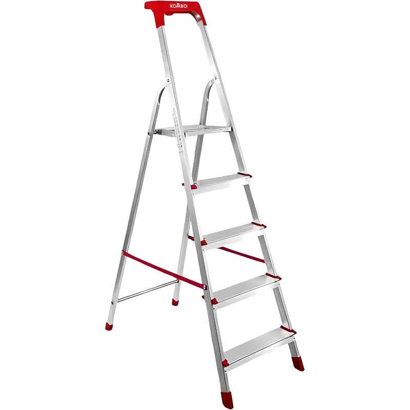 Scala Di Alluminio 5 Gradini Kombo