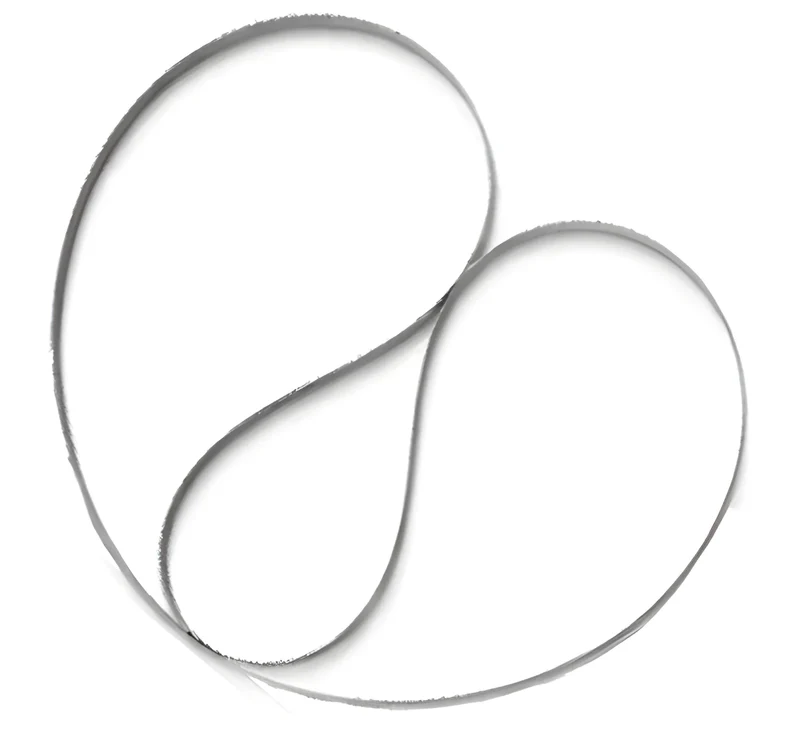 Anello Segaossa RBA 1550 mm | Lama per Sega a Nastro, Altezza 20 mm, Passo 8 mm
