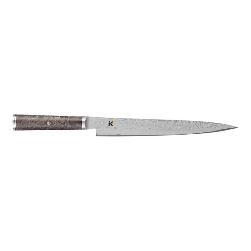 Miyabi 5000 MCD 67 Coltello Sujihiki 24 cm – Acciaio SG2 63 HRC, 133 Strati Damasco, Sushi Sashimi