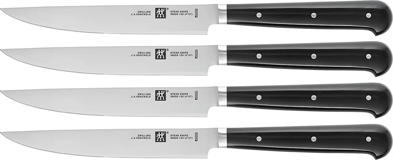 Zwilling set di 4 Coltelli microdentati da bistecca 39029-001