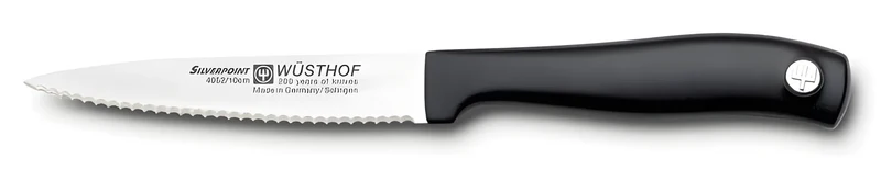 Wusthof coltello Spelucchino ondulato 10 cm. Silverpoint 4052