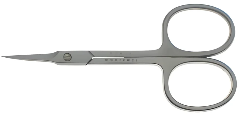 Forbice manicure 3½"(cm.8,89)inox satinata Robur Art.0251/38